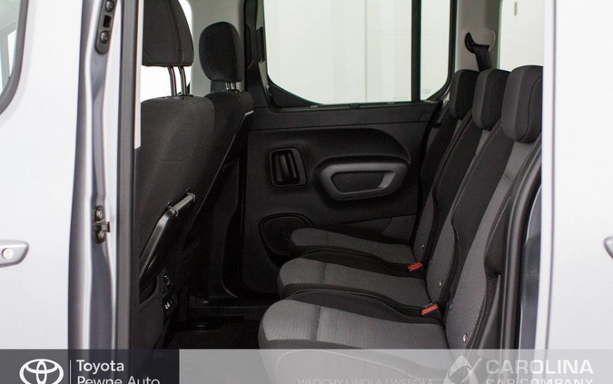 Toyota Proace City Verso cena 164999 przebieg: 12715, rok produkcji 2022 z Kowalewo Pomorskie małe 121